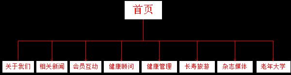 老年網站建設框架及欄目規劃