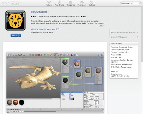 05_app_cheetah_3d 排名前20位的Mac App Store應(yīng)用程序平面設(shè)計(jì)師。